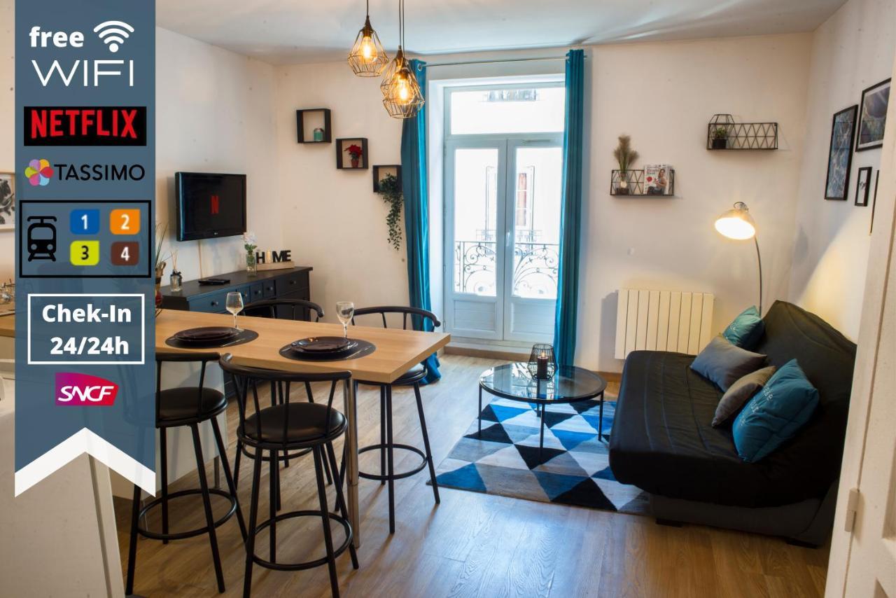 Centreville: T2 Chaleureux Et Cozy/Chekin 24-24H Montpellier Eksteriør bilde